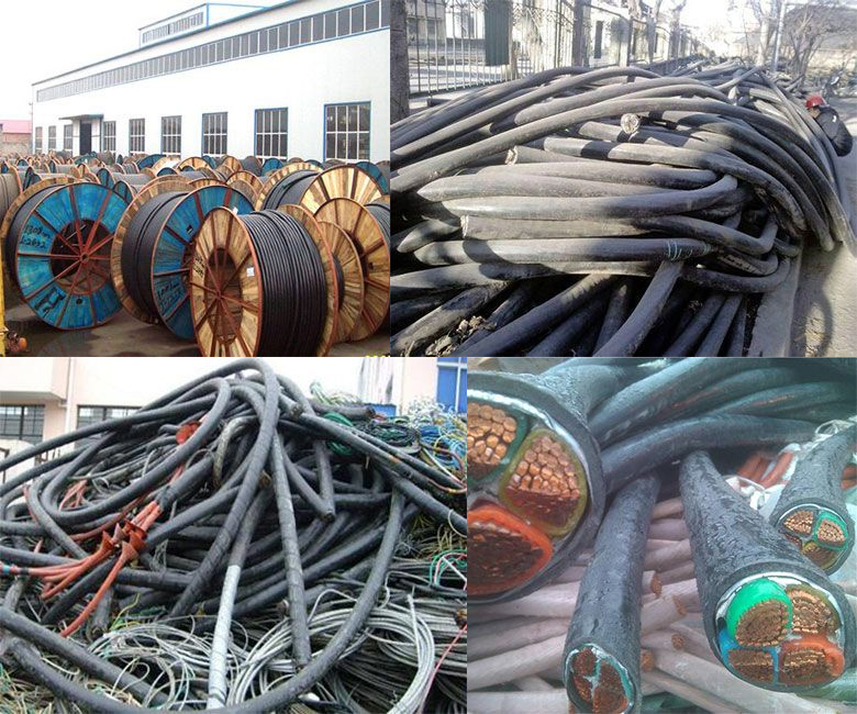 大量废电缆回收带皮收购